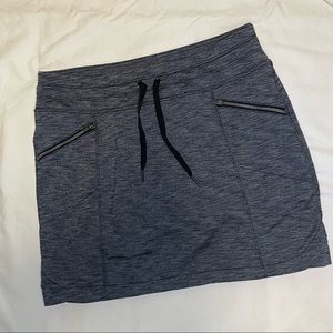 Athleta black space dye Skort - size Small - super condition!
